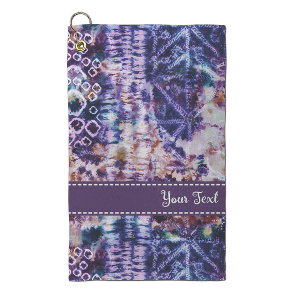 Custom Tie Dye Microfiber Golf Towel - Small (Personalized)