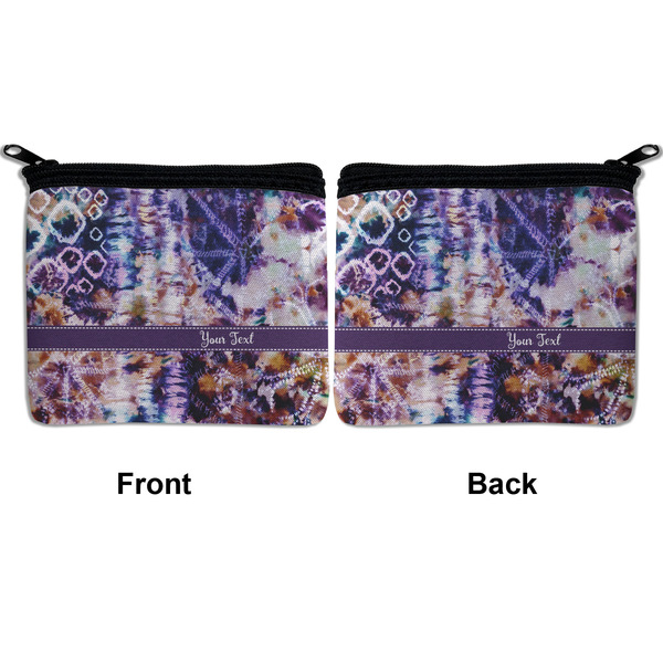 Tie Dye Neoprene Coin Purse - Front & Back (APPROVAL)