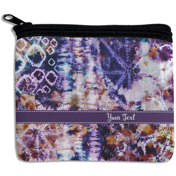 Custom Tie Dye Rectangular Coin Purse (Personalized)
