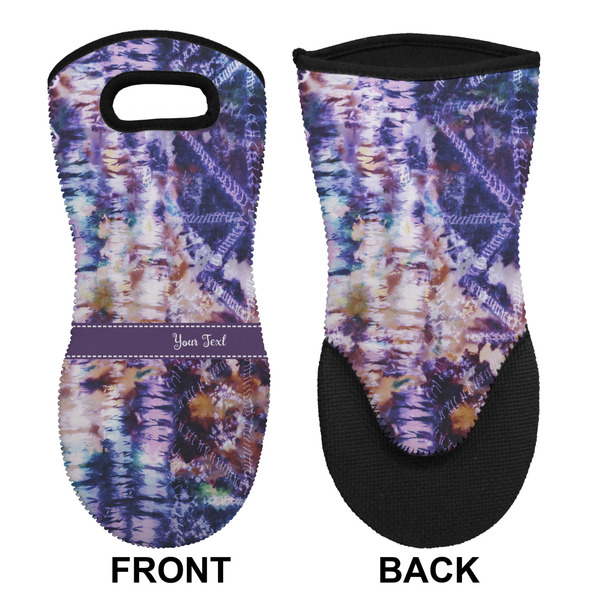 Tie Dye Neoprene Oven Mitt (Front & Back)