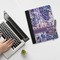 Tie Dye Notebook Padfolio - LIFESTYLE (large)