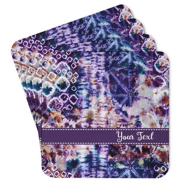 Custom Tie Dye Paper Coasters w/ Name or Text