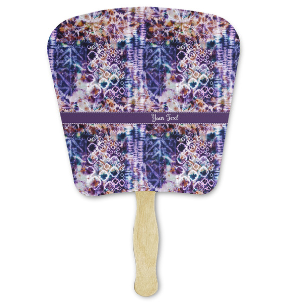 Custom Tie Dye Paper Fan (Personalized)