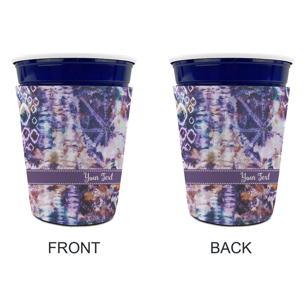 Tie Dye Party Cup Sleeves - without bottom - Approval
