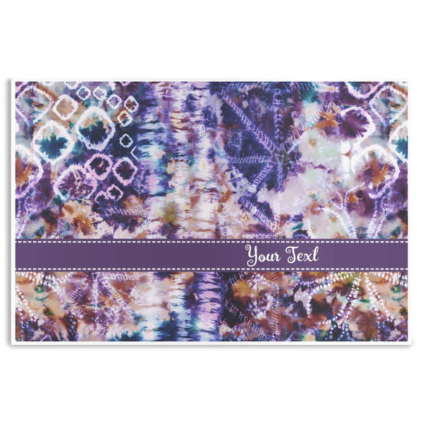 Custom Tie Dye Disposable Paper Placemats (Personalized)