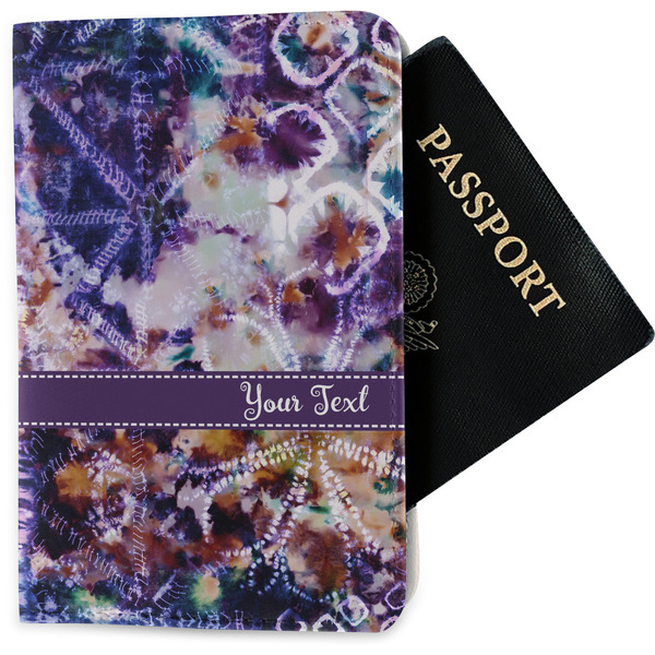 Custom Tie Dye Passport Holder - Fabric (Personalized)