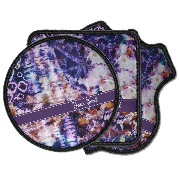 Custom Tie Dye Iron on Patches (Personalized)