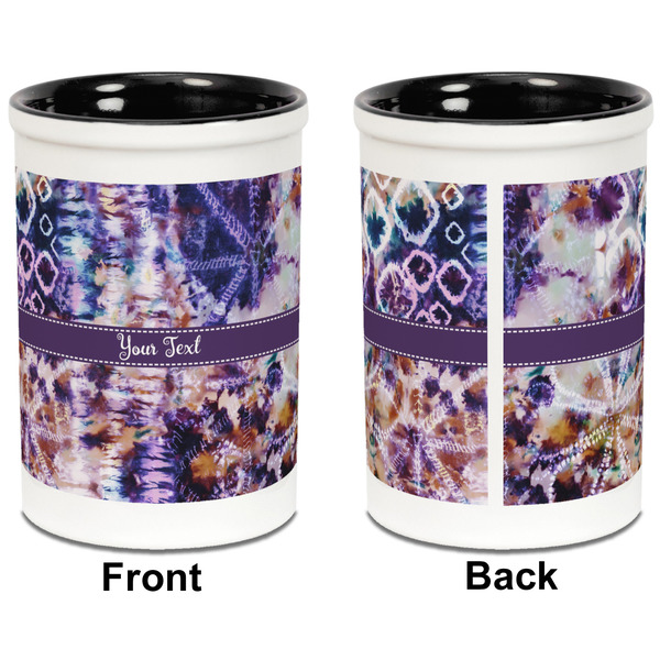 Tie Dye Pencil Holder - Black - approval