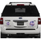 Tie Dye Personalized Car Magnets on Ford Explorer