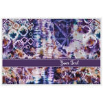 Tie Dye Laminated Placemat w/ Name or Text
