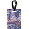 Tie Dye Personalized Rectangular Luggage Tag