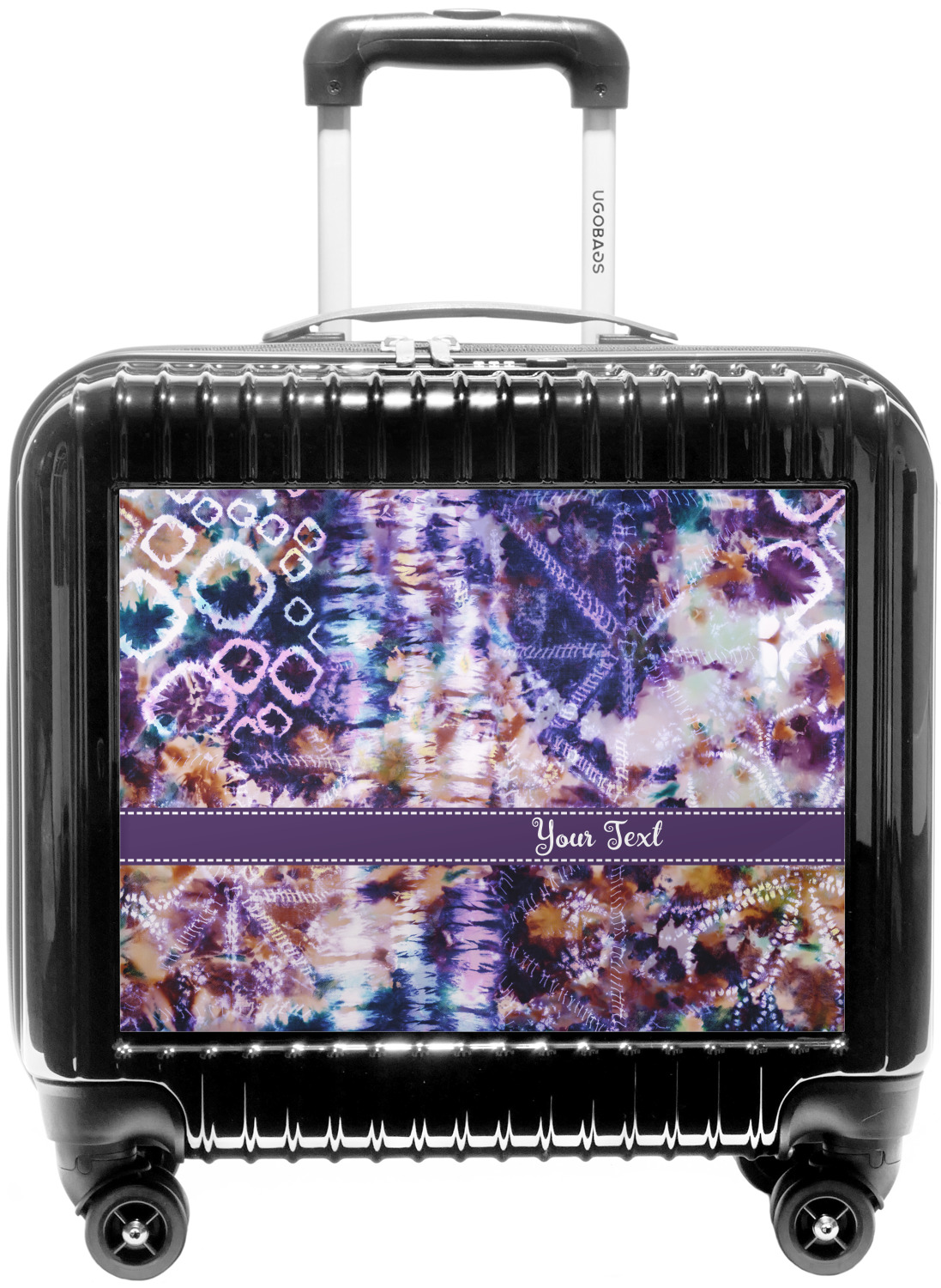 Custom Tie Dye Pilot / Flight Suitcase (Personalized) YouCustomizeIt