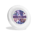 Tie Dye Plastic Party Appetizer & Dessert Plates - 6" (Personalized)