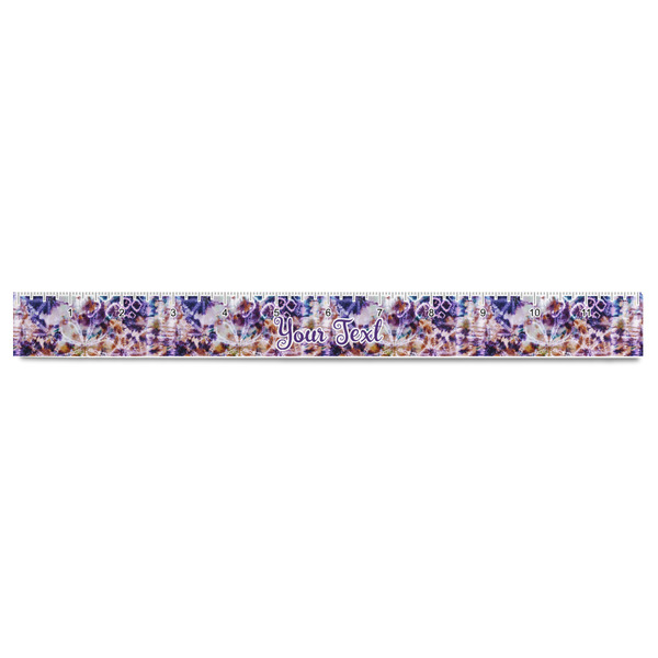 Tie Dye Plastic Ruler - 12" - FRONT