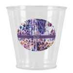 Tie Dye Plastic Shot Glass (Personalized)
