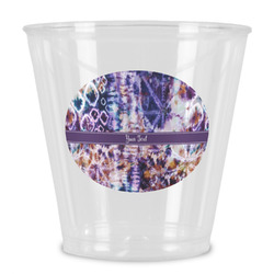 Tie Dye Plastic Shot Glass (Personalized)