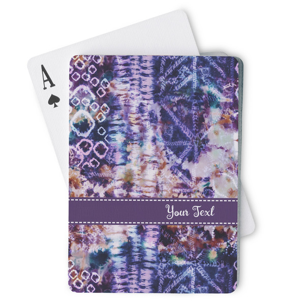 Custom Tie Dye Playing Cards (Personalized)