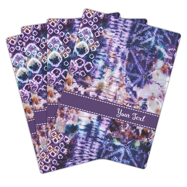 Tie Dye Playing Cards - Hand Back View
