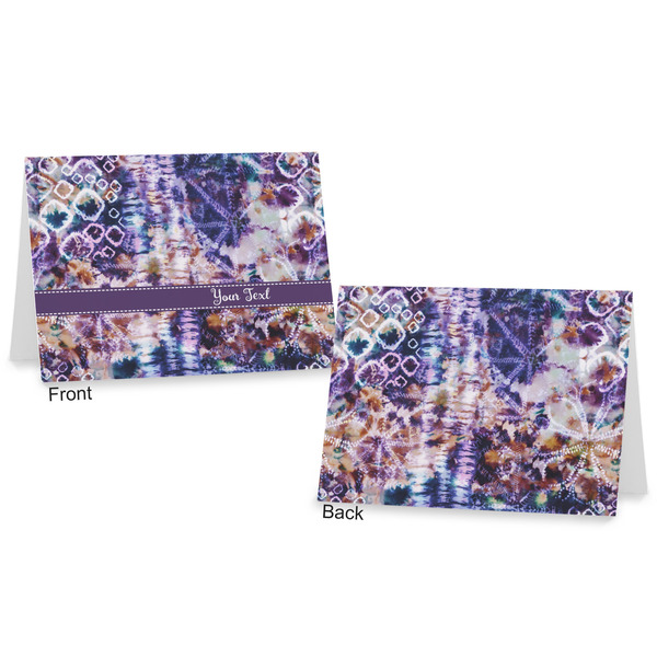 Tie Dye Postcard - Front and Back