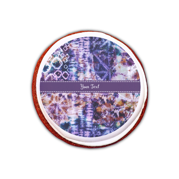 Tie Dye Printed Icing Circle - XSmall - On Cookie