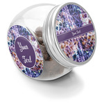 Tie Dye Puppy Treat Jar (Personalized)