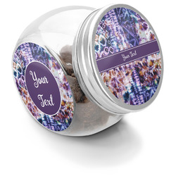 Tie Dye Puppy Treat Jar (Personalized)