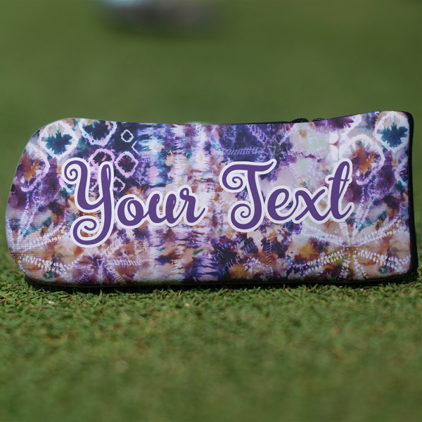 Custom Tie Dye Blade Putter Cover (Personalized)