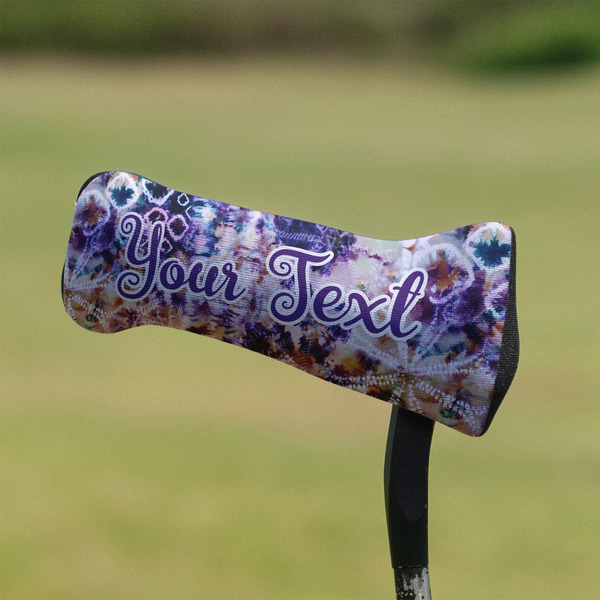 Tie Dye Putter Cover - On Putter