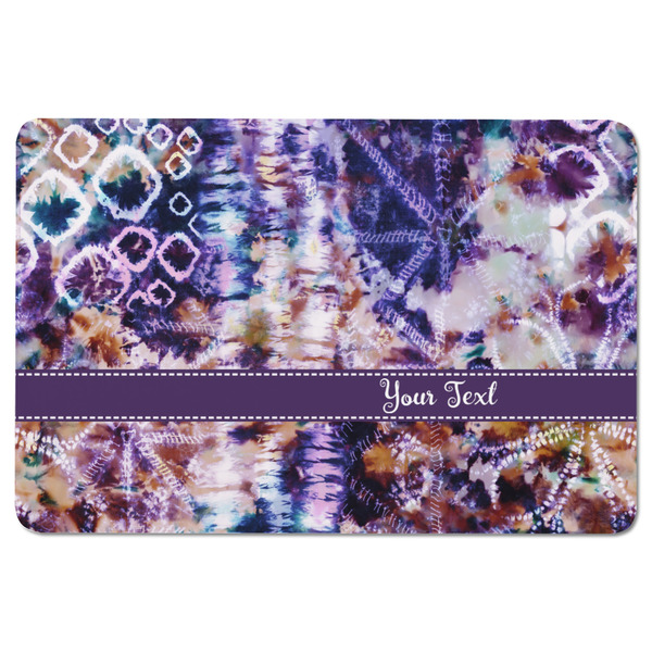 Tie Dye Rectangular Fridge Magnet - FRONT