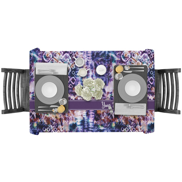 Tie Dye Rectangular Tablecloths - LIFESTYLE