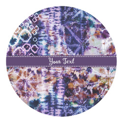 Tie Dye Round Decal (Personalized)