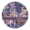 Tie Dye Round Linen Placemat (Personalized)