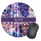 Tie Dye Round Mouse Pad