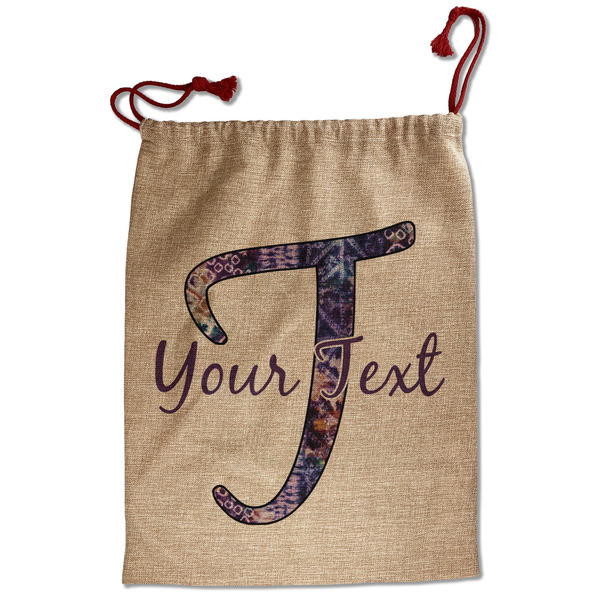 Tie Dye Santa Bag - Front