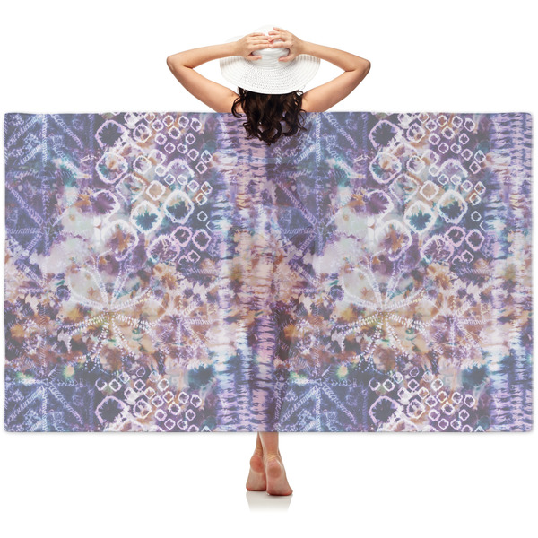 Custom Tie Dye Sheer Sarong