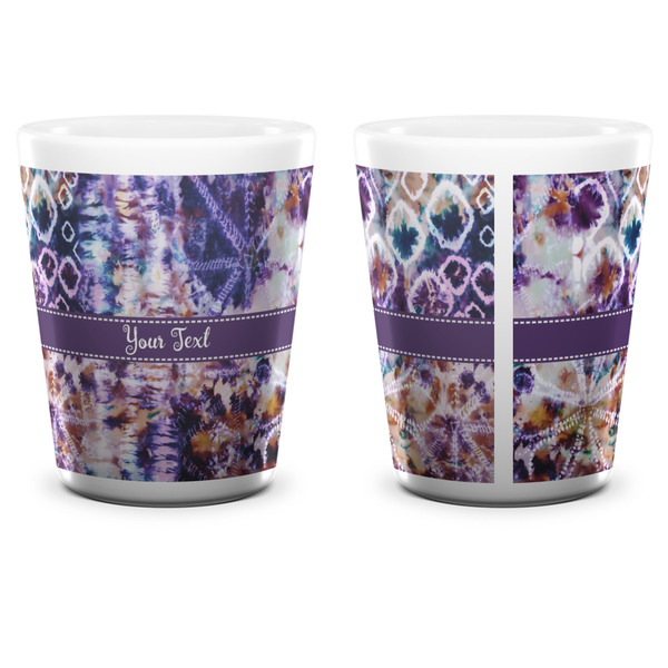 Tie Dye Shot Glass - White - APPROVAL