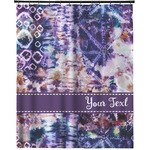 Tie Dye Extra Long Shower Curtain - 70"x84" (Personalized)