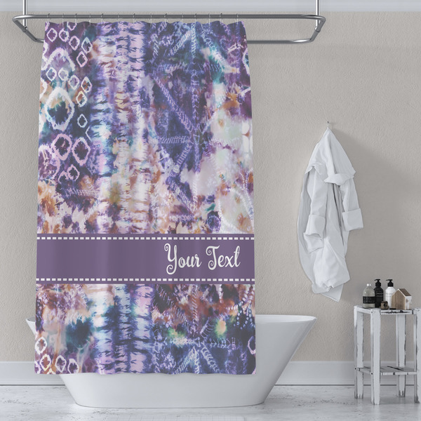 Tie Dye Shower Curtain Lifestyle