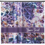 Tie Dye Shower Curtain - Custom Size (Personalized)