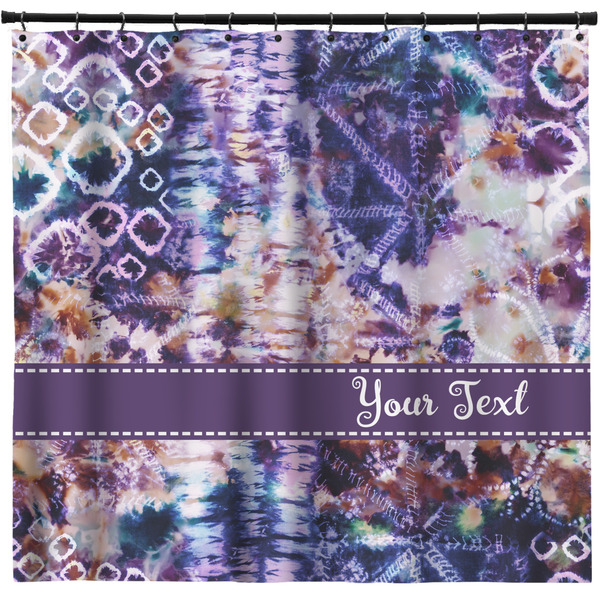 Custom Tie Dye Shower Curtain - Custom Size (Personalized)