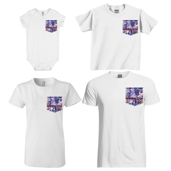 Tie Dye Sized Pockets on Various Products