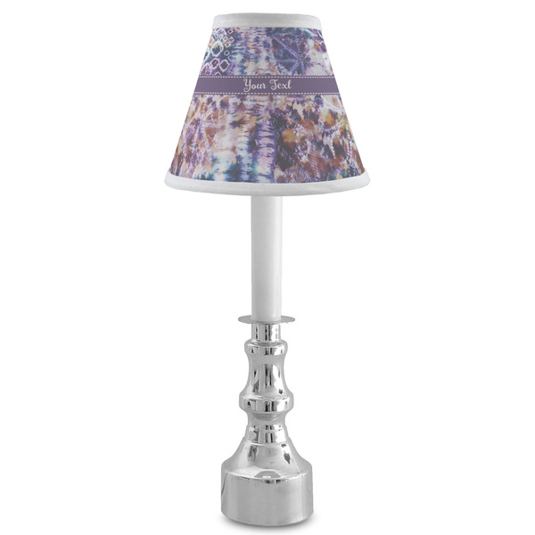 Tie Dye Small Chandelier Lamp - LIFESTYLE (on candle stick)