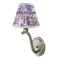 Tie Dye Small Chandelier Lamp - LIFESTYLE (on wall lamp)