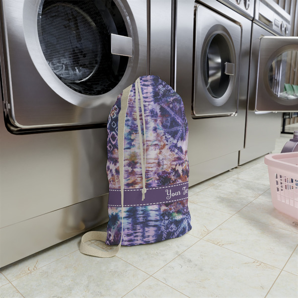 Tie Dye Small Landry Bag - In Context