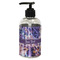 Tie Dye Plastic Soap / Lotion Dispenser (8 oz - Small - Black) (Personalized)