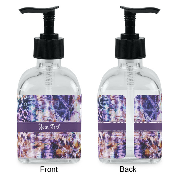 Tie Dye Glass Soap/Lotion Dispenser - Approval
