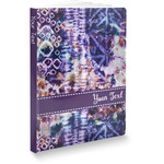 Tie Dye Softbound Notebook - 7.25" x 10" (Personalized)