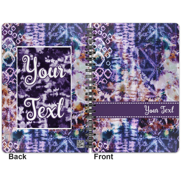 Tie Dye Spiral Journal 7 x 10 - Apvl