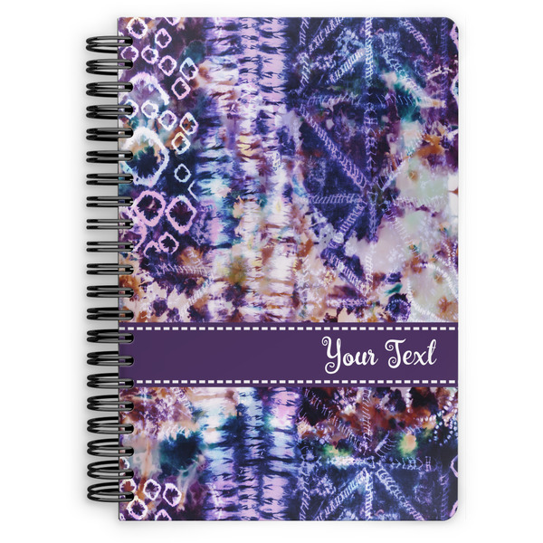 Custom Tie Dye Spiral Notebook (Personalized)