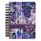 Tie Dye Spiral Notebook - 5x7 w/ Name or Text